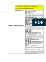 Contents-SAP FSCM Configuration and User Guide