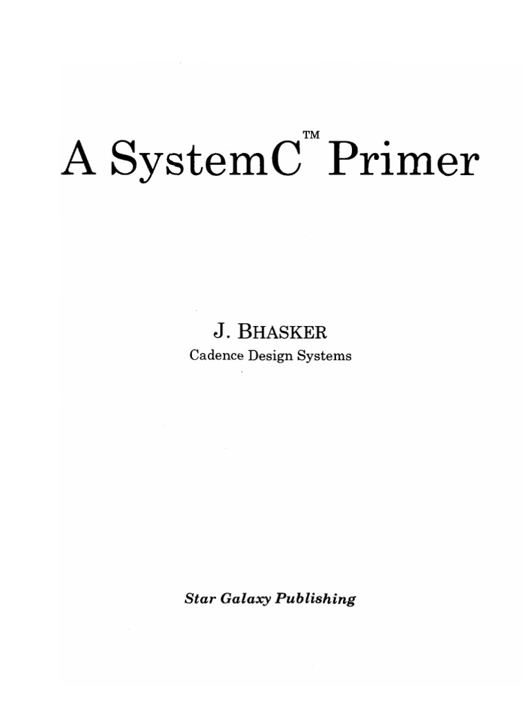 A SystemC Primer PDF | PDF