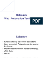 Selenium Web Automation Testing Tool