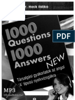 1000 Questions 1000 Answers NEW - Tarsalgasi Gyak. a Tipusu Nyelvvizsgara