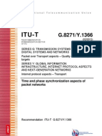 Time and Phase Synchronization Aspects of Packet Networks PDF