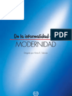 OIT de La Informalidad a La Modernidad