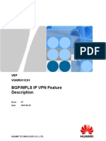 BGP MPLS IP VPN Features PDF