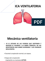 Mecánica Ventilatoria