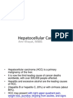Hepatocellular Carcinoma: Amr Khayat, MBBS