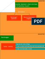 Threshold Model in Consumer Demand: When One Buys Depends On The Number of Previous Buyers