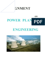 Power Plant Assignment