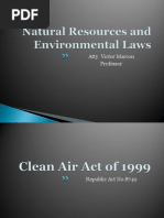 Environmental Law Clean Air Act