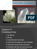 CAP IV - Cristaloquimica