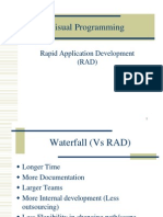 Visual Programming Rapid Application Development (RAD