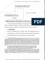 Eisai, Inc. v. Banner Parmacaps Inc., Et Al., C.A. No. 11-901-GMS (D. Del. July 2, 2013)