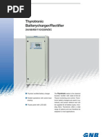 Thyrotronic Batterycharger/Rectifier: Thyrotronic Series Is The Classical