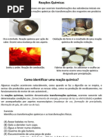 Q3_Conteúdos - Aspetos qualitativos de uma reação química