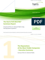 The Harris Poll 2013 RQ® Summary Report