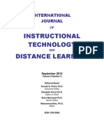 International Journal of Instructional Technology and Distance LearningSep - 12