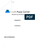 Business Plan (Fetch Pizza Corner)