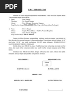 Contoh Surat Keterangan Hibah Tanah