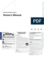 Denon Avr-1613 Owners Manual