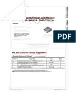 Transient Voltage Suppressors SMBJ5V0 (C) A - SMBJ170 (C) A