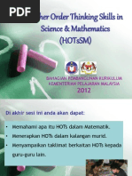 HOTS Questions for Math  Argument  Physics & Mathematics