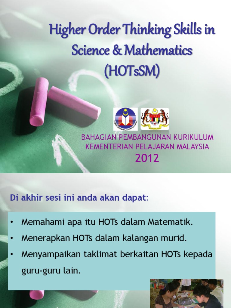 Hots Matematik  Educational Psychology  Cognition Hots Matematik  Educational Psychology  Cognition