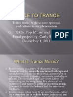 Trance Music History and Analysis