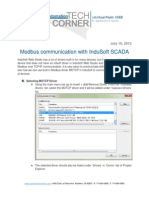 TechCorner 34 - Modbus Communication With Indusoft SCADA