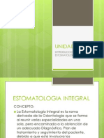 I Y II Concepto y Definicion de Estomatologia Integralv y CARIOLOGIA