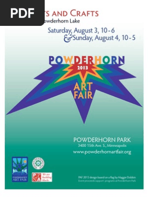 Powderhorn Art Fair 2013 Program