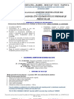 Admiterea 2012 La Specializarea Pedagogia Invatamantului Primar Si Prescolar Universitatea Babes-Bolyai Extensia Sibiu