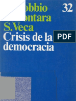 Norberto Bobbio Crisis de La Democracia