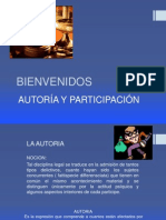 Diapositivas de Autoria y Participacion