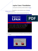 Oracle Enterprise Linux 5 Installation