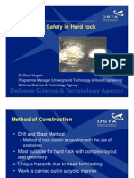 Construction Safety in Hard Rock Tunnelling (Handout)