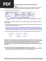 Pembahasan Soal Essay Nomor 6 Osp Kimia 2013 Seleksi Tim Osn 2014