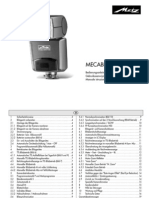 Mecablitz 44 AF 4 Olympus D F NL GB I E