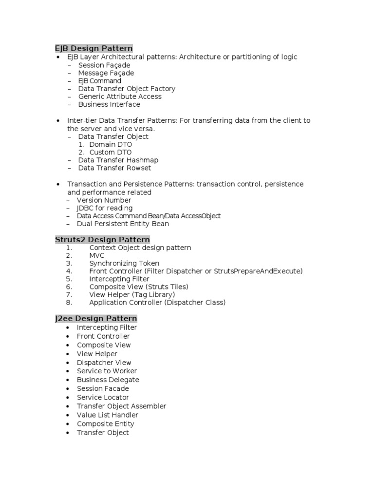 Comprehensive EJB and J2EE Design Patterns | PDF | Computers