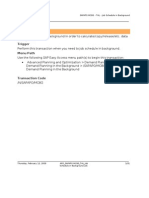 APO SAPAPO - mc8G THL Job Schedule in Background