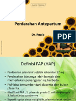 Perdarahan Antepartum