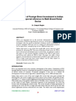 Paper On FDI PDF