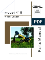  All Wheel Steer Loader Parts Manual