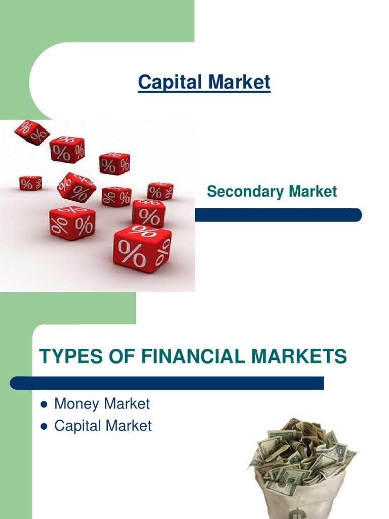 Secondary Market | PDF | Financial Markets | Secondary Market