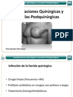 COMPLICACIONES MASTECTOMIA