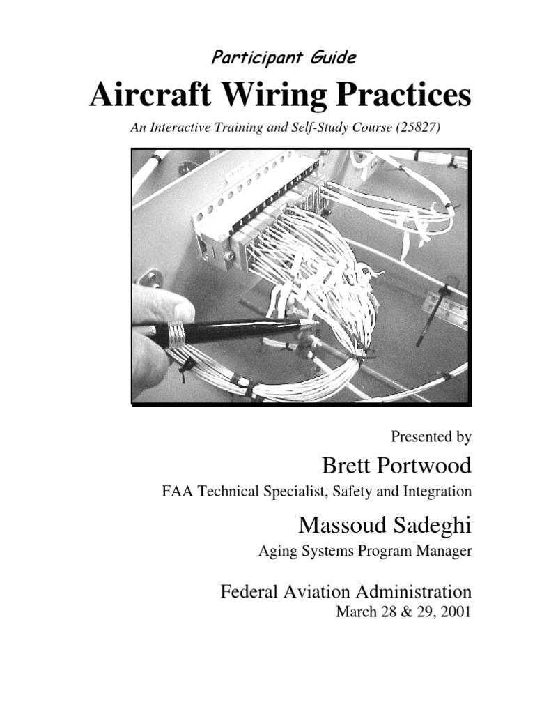 Aircraft Wiring Ref | PDF | Electrical Wiring | Federal Aviation