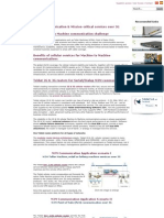 Machine to Machine (M2M) Communication Scenarios - Collected from Net