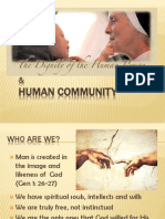 The Dignity of The Human Person