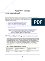 Configure IPSec VPN Tunnels