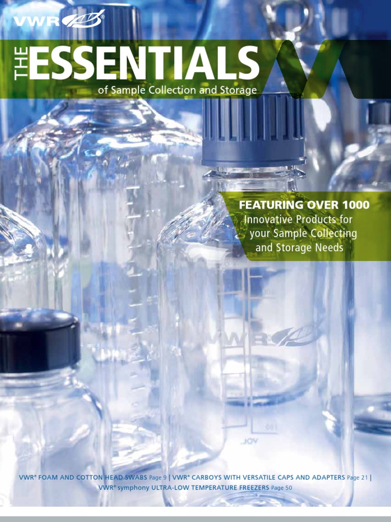 VWR Glass Vial Catalog | Polyethylene | Sterilization (Microbiology)