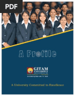 GITAM Profile 2012