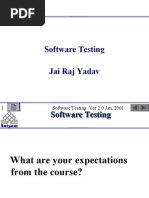 Software Testing (Satyam) by Jai Raj Yadav